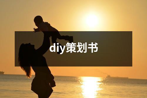 diy策劃書