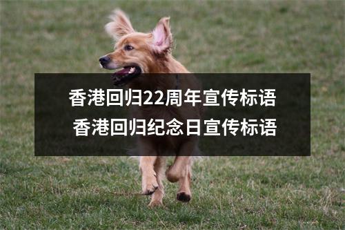 香港回歸22周年宣傳標語 香港回歸紀念日宣傳標語