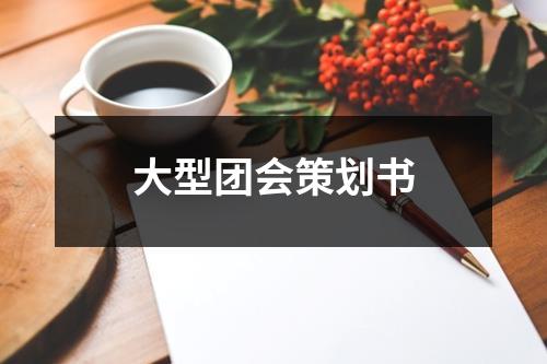 大型團會策劃書