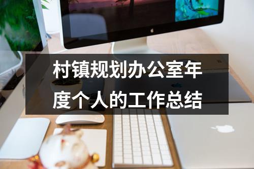 村鎮規劃辦公室年度個人的工作總結