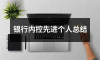 關于銀行內控先進個人總結