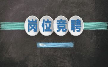 安全競(jìng)聘演講稿范文5篇